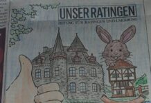 Osteraktion Redaktion Unser Ratingen – Das sind die Gewinner! Louan Scholzen konnte mit seinem Ausmalbild den Hauptpreis gewinnen. Foto: privat