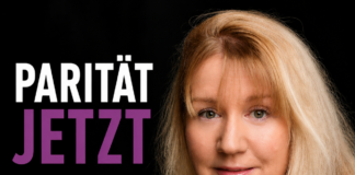 Mehr Frauen in die Politik: Kreis Mettmann unterstützt Aktionstag “ParitätJetzt” Die Ratinger Gleichstellungsbeauftragte Nadine Mauch macht auf den bundesweiten Aktionstag #ParitätJetzt aufmerksam. Foto: Stadt Ratingen
