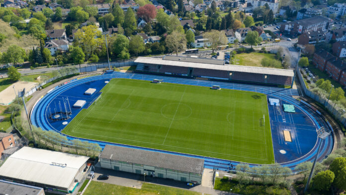 26_RAT_Luftbilder--15 Das Stadion in Ratingen ist wieder Austragungsort des Mehrkampfmeetings, Bild: Nestocom