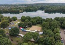 Laufen am Lieblingssee: Seeuferlauf 2026 am Grünen See Blick auf den Grünen See bei einem der vielen Laufevents von Georg Mantyk, Bild: Nestocom
