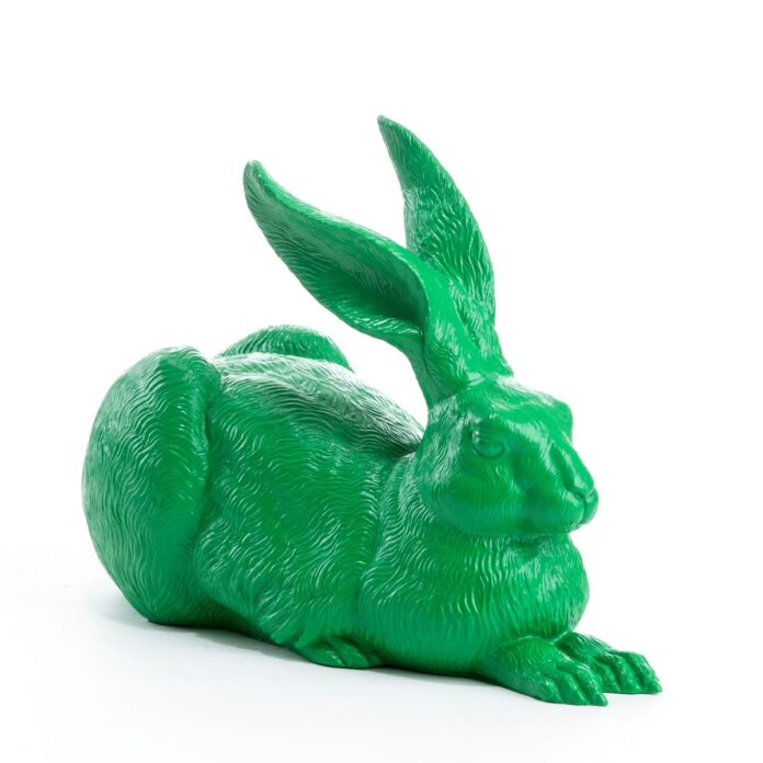 Hase Dürer-Hase (2003) von Ottmar Hörl. Der Künstler hat die Skulptur als Hauptpreis gestiftet, Foto: Ottmar Hörl