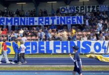Fan-Support mit Gänsehaut-Atmosphäre