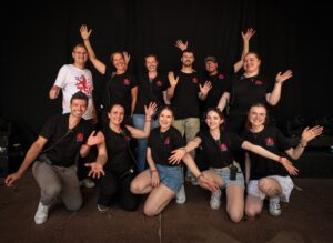 Das zufriedene Kern-Orga-Team mit Bürgermeister Patrick Anders, Bild: Alexander Seidl