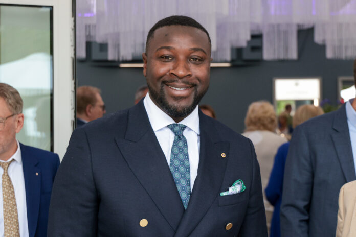 28_RAT_Lions-57747 Samuel Awasum, Präsident der Ratinger Lions 2026/27, Bild: Alexander Heinz