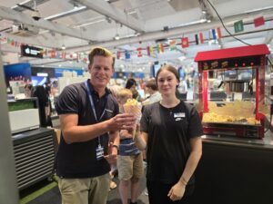 Popcorn versüßt den Tag, das nächste mal auf dem Lintorfer Dorffest, Bild: Alexander Heinz