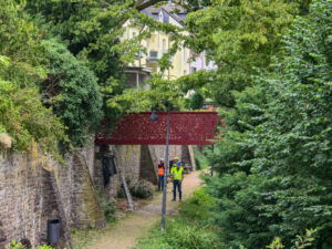 Die Jubiläumsbrücke, Bild: Alexander Heinz