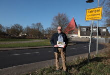 Bezirksausschuss votiert einstimmig für bessere ÖPNV-Verbindung nach Kettwig Stefan Heins, Fraktionsvorsitzender der CDU in Ratingen, Bild: Alexander Heinz