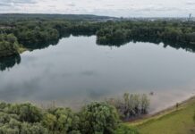 Tourismus ist mehr als Werbung: Ratingen muss seine Lage besser nutzen Der Grüne See aus der Luft, Bild: Nestocom