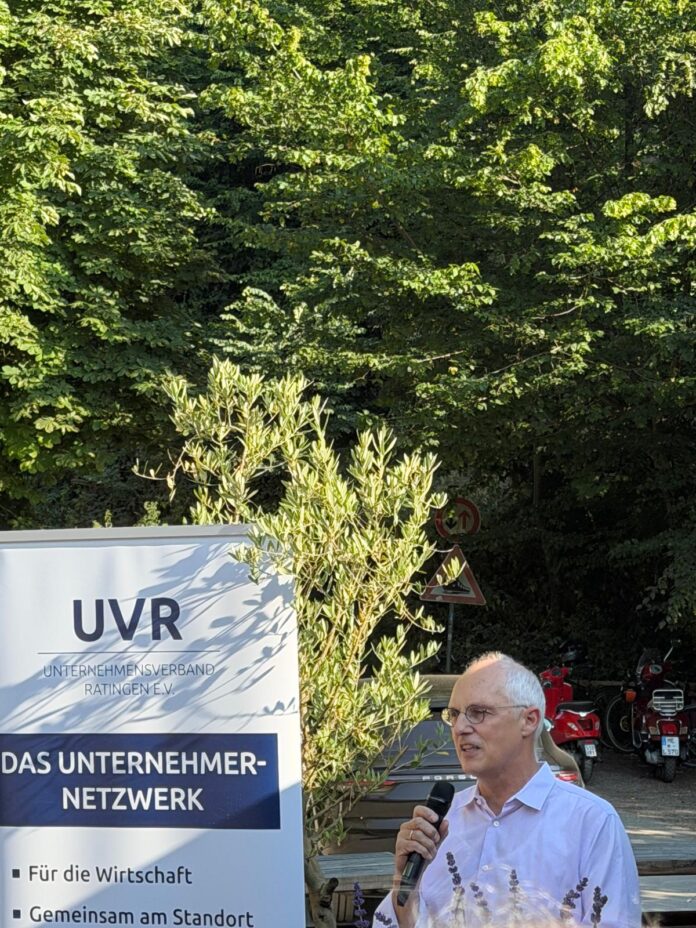 Olaf Tünkers Olaf Tünkers beim Sommerfest des UVR in der Auermühle, Bild: Dirk Wittmer