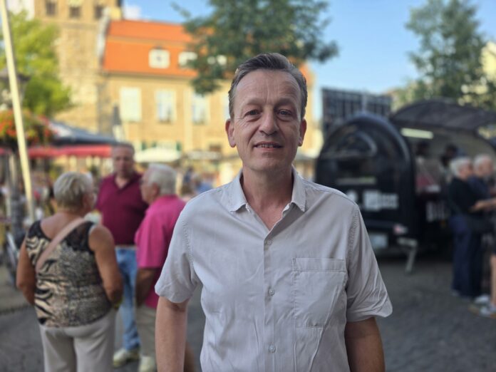 Rainer Vogt Rainer Vogt, Fraktionsvorsitzender der BU in Ratingen, Bild: Alexander Heinz