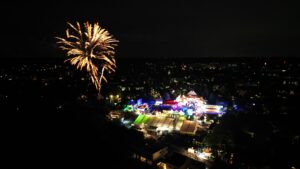 Höhenfeuerwerk 2025 in Lintorf, Bild: Nestocom