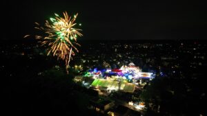 Höhenfeuerwerk 2025 in Lintorf, Bild: Nestocom