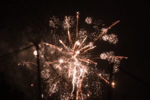 Höhenfeuerwerk 2025 in Lintorf, Bild: Nestocom