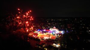Höhenfeuerwerk 2025 in Lintorf, Bild: Nestocom