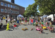 Handwerkermarkt News Auch die Kinder kommen beim Handwerkermarkt/Dorffest in Lintorf nicht zu kurz, Bild: Alexander Heinz Archiv 2025