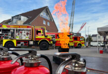 Lintorfer Handwerkermarkt: Auch der Löschzug Lintorf öffnet seine Türen Der Lintorfer Löschzug wird beim Tag der offenen Tür auch einige Einsatzübungen vorstellen. Foto: Löschzug Lintorf