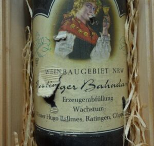 Die 1985er Flasche aus Michael Baaskes Keller, Bild; Privat