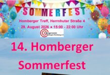 Sommerfest in Homberg – kommt vorbei! 🎉 Flyer des Vereins, Bild: Privat