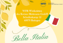 Dolce Vita in Ratingen: WFB lädt zum Sommerfest Aus dem Einladungsflyer zum Sommerfest, Bild: WFB ME