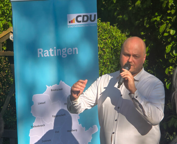 Peter Thomas Peter Thomas, Vorsitzender CDU Ratingen, Bild: Alexander Heinz