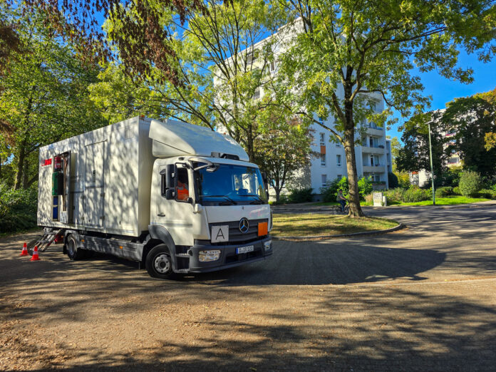 Schadstoffmobil West Das Schadstoffmobil in West, Bild: Alexander Heinz
