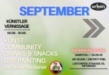 Kunst darf in Ratingen ruhig ein bisschen frech sein Programmankündigung der Urban Galery,