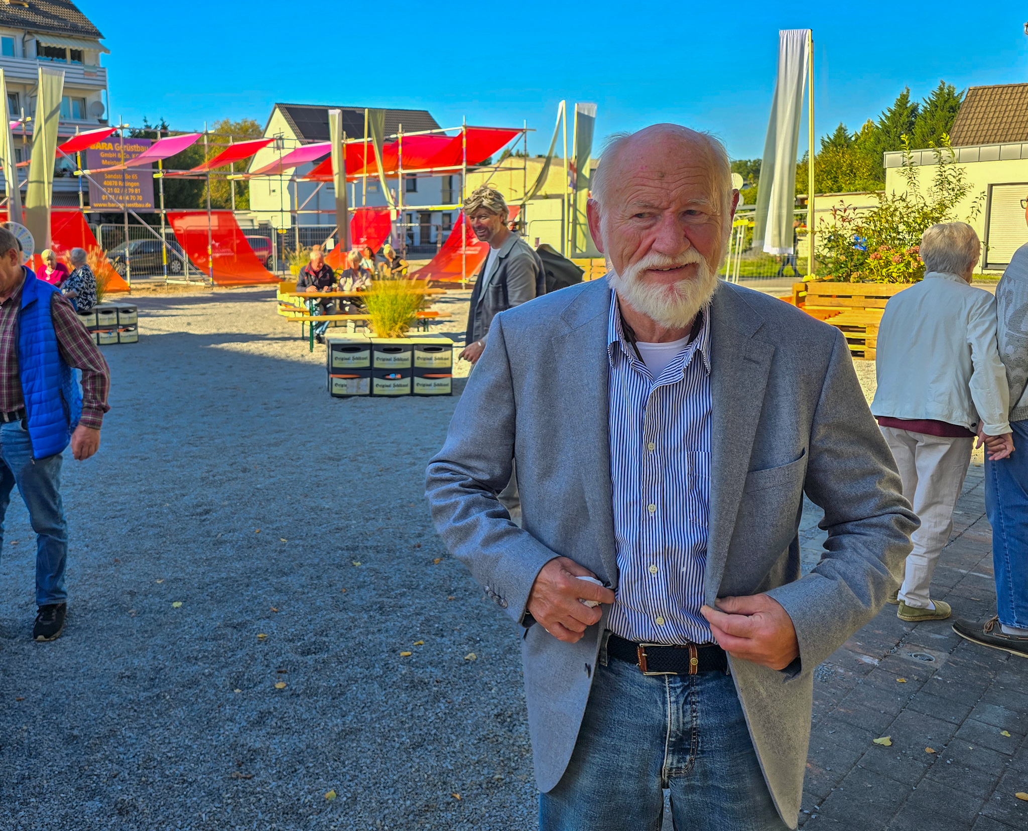 Wolfgang Diedrich, ehemaliger Bürgermeister der Stadt Ratingen und großer Freund des Stadtteils Tiefenbroich, Bild: Alexander Heinz