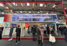 Erfolgreicher Ratinger Auftritt auf der Expo Real Der Ratinger Stand auf der Immobilienmesse. Foto: Stadt Ratingen