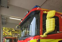 Feuerwache West: Stadt hält am Standort fest – Kosten und Zeitplan offen Feuerwehr in Ratingen, Einsatzbereit. Bild: Alexander Heinz