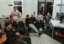 Ideen, Pizza und der Mut, einfach anzufangen. Das Young Founders Network Rhein/Ruhr ist in Ratingen gestartet. Veranstaltung der Young Founders, Bild: Henry Dietl