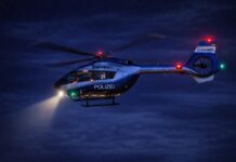Mutmaßliche Einbrecher in Ratingen-Hösel auf frischer Tat ertappt Auch ein Helikopter wurde zur Fahndung nach den mutmaßlichen Tätern eingesetzt. Foto: Polizei Mettmann