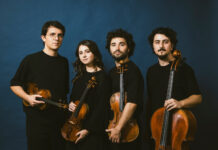 Frisch gekürte ARD-Preisträger spielen in Hösel und Heiligenhaus Frisch gekürte ARD-Preisträger: Das Viatores Quartet gastiert vom 6. bis 8. November in Hösel und Isenbügel. Foto: Viatores Quartet © Daniel Delang