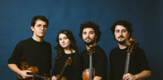 Frisch gekürte ARD-Preisträger spielen in Hösel und Heiligenhaus Frisch gekürte ARD-Preisträger: Das Viatores Quartet gastiert vom 6. bis 8. November in Hösel und Isenbügel. Foto: Viatores Quartet © Daniel Delang