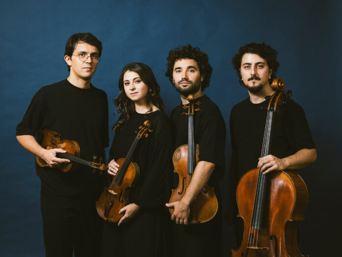 viatores_quartet©Daniel+Delang Frisch gekürte ARD-Preisträger: Das Viatores Quartet gastiert vom 6. bis 8. November in Hösel und Isenbügel. Foto: Viatores Quartet © Daniel Delang